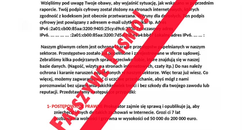 To jeden z przykładowych załączników fałszywych wiadomości przesyłanych na skrzynki e-mailowe