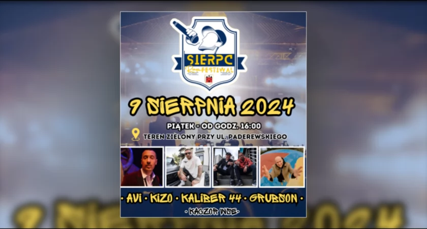Sierpecka scena rapowa startuje 9 sierpnia o godzinie 16.00