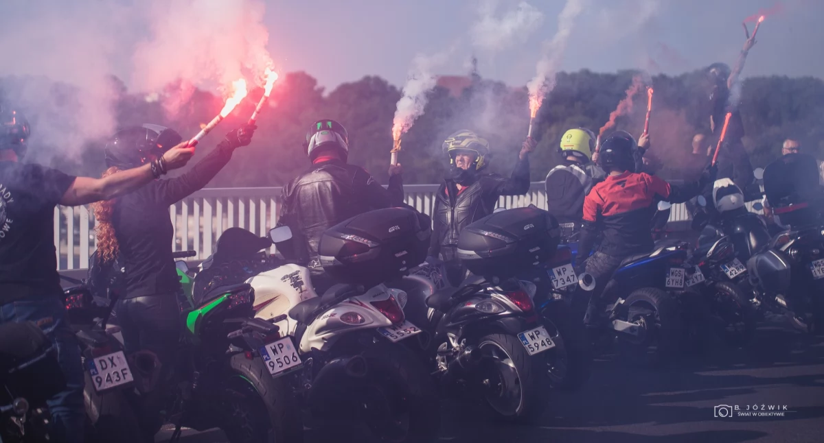 Co roku 1 sierpnia motocykliści spotykają się na płockim moście  