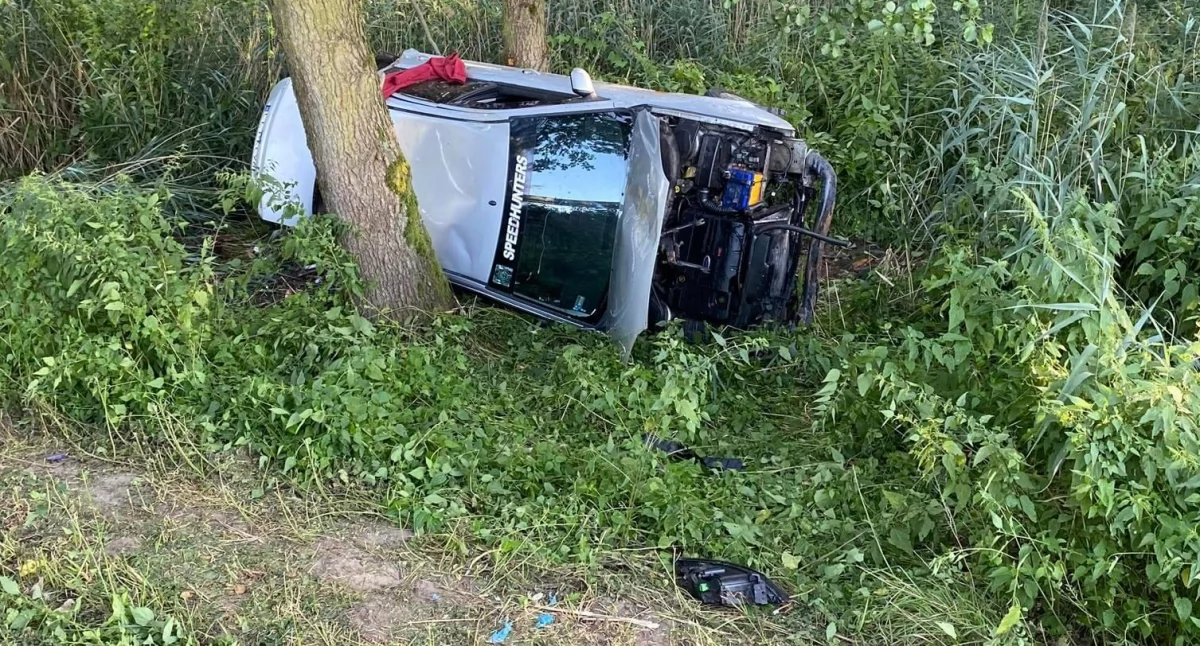 Wypadek w Bądkowie Jeziornym