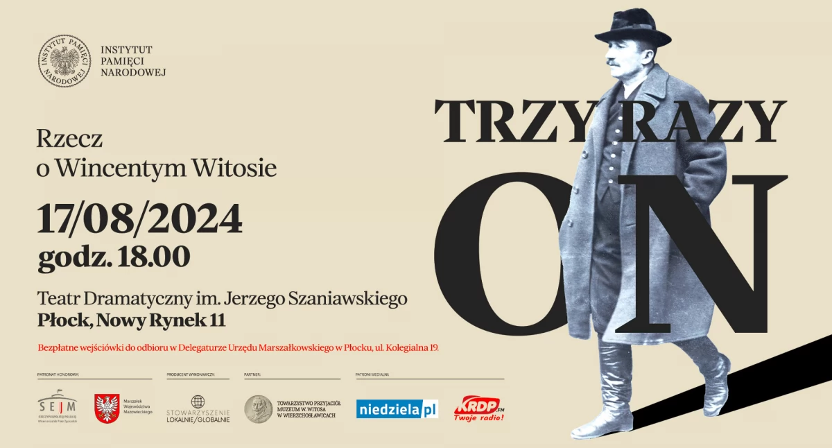 Spektakl ,,Trzy razy On