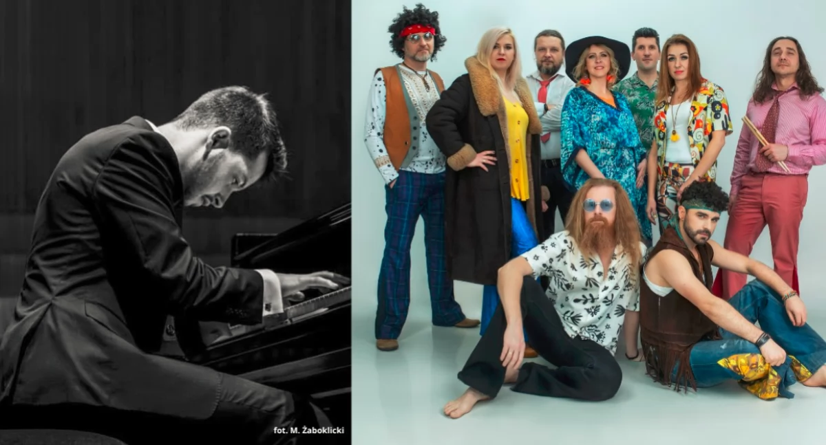 Pianista Michał Oleszak i Zespół Winyl Band wystąpią na ostatnim koncercie w muszli