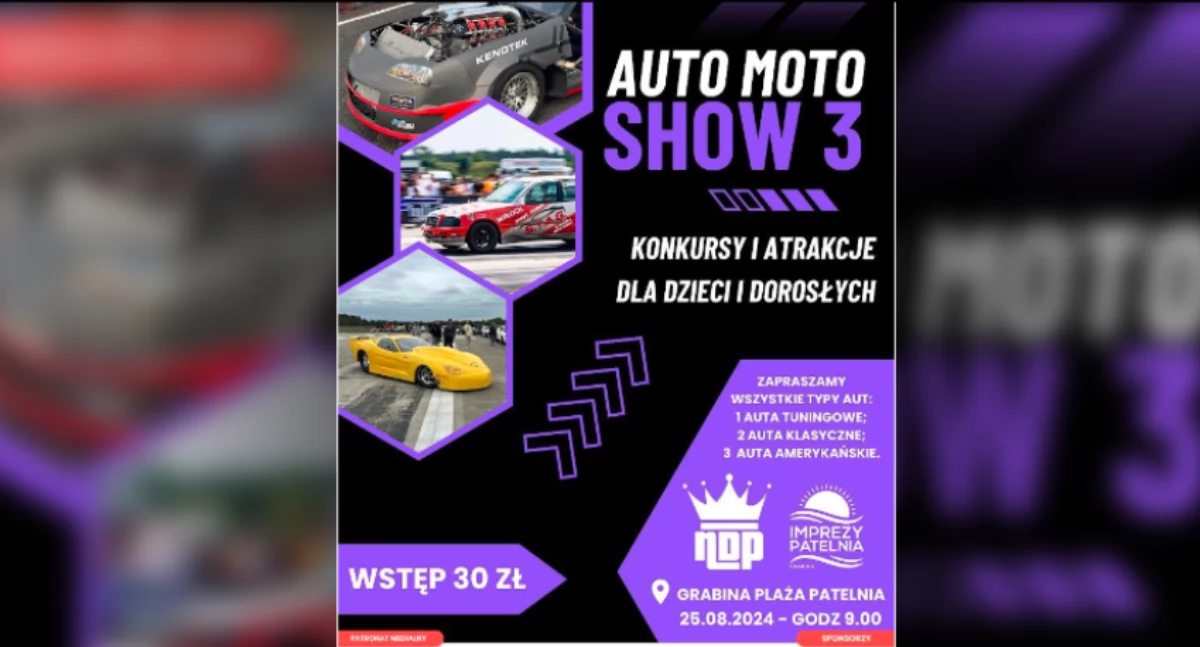 Auto Moto Show 3 na Plaży Patelnia