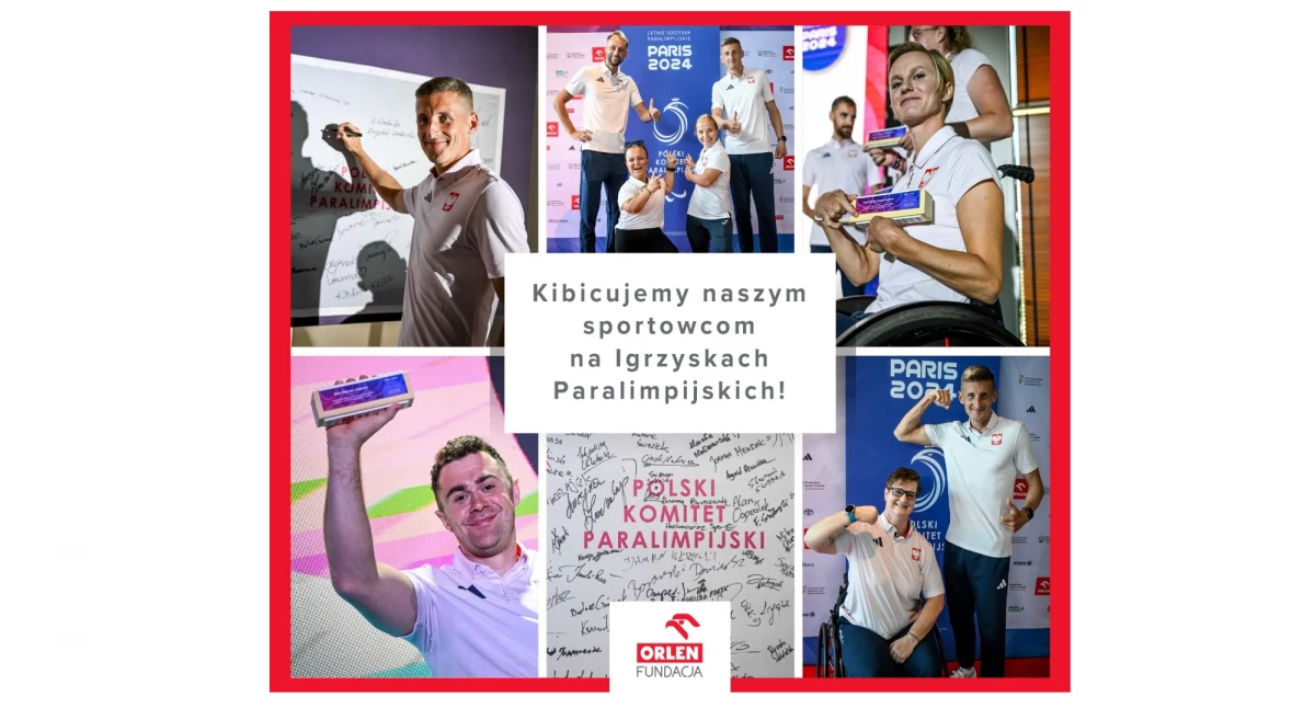Orlen, Kibicujmy naszym! Dziś Paryżu rozpoczynają Letnie Igrzyska Paraolimpijskie! - zdjęcie, fotografia