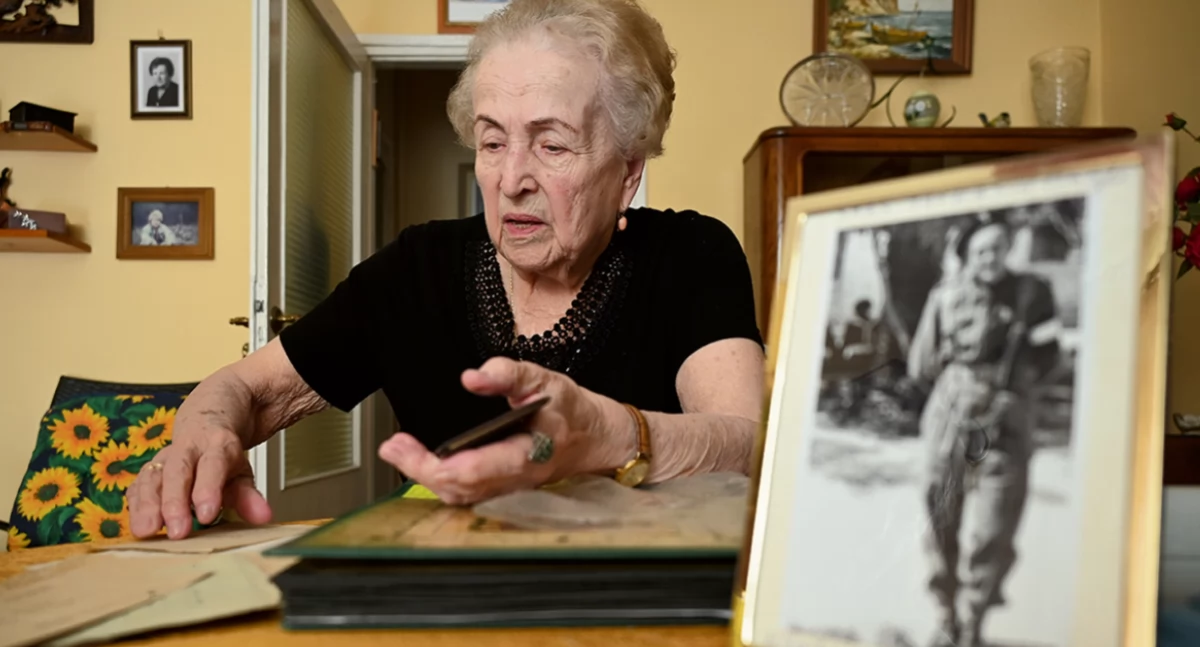 Ludzkie losy, wojna światowa potem emigracja Buenos Aires Irena Sławińska swoim bracie Stanisławie Farkasie - zdjęcie, fotografia