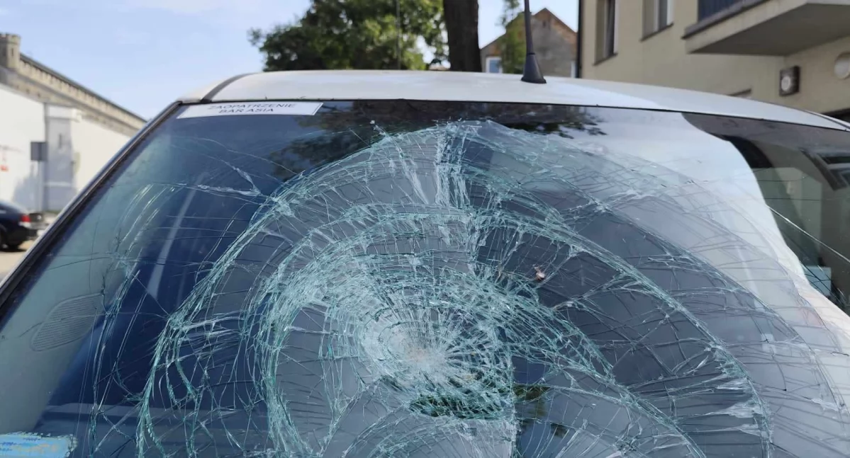 Wypadek na ul. Sienkiewicza w Płocku