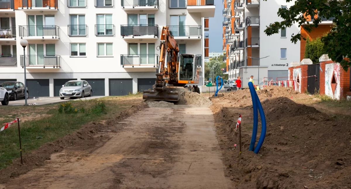 powstaje nowy teren zielony na Podolszycach