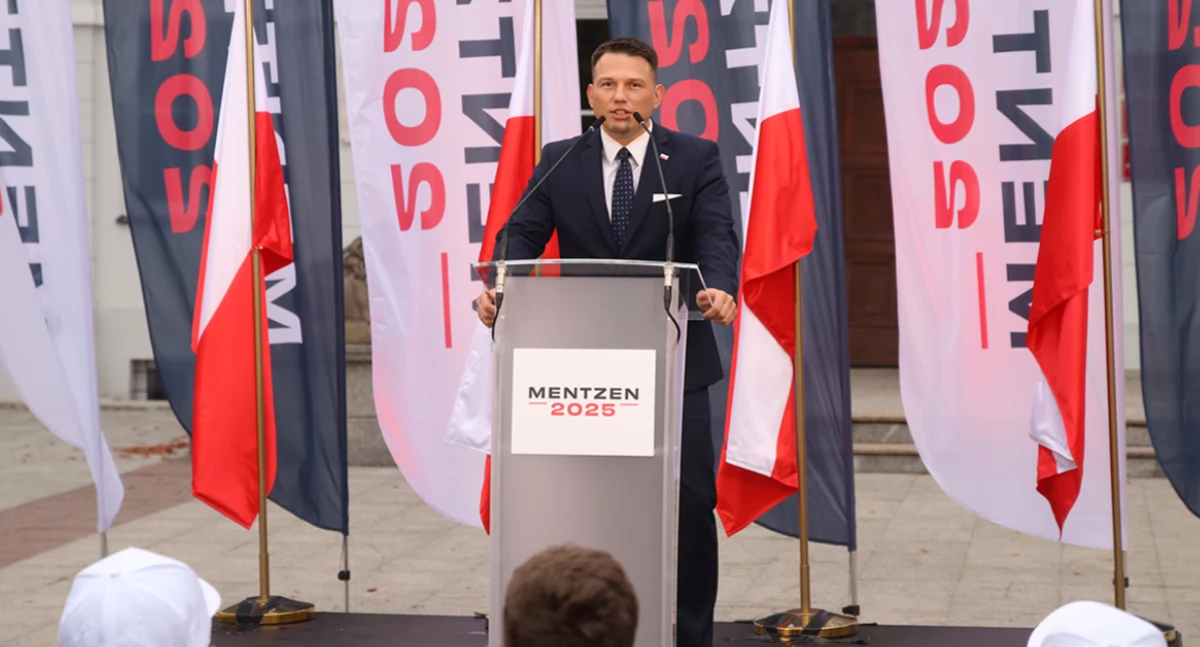 Sławomir Mentzen w Płocku