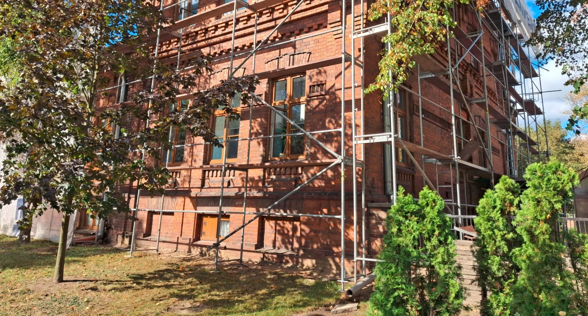 budynek SP nr 6 w Płocku przechodzi remont