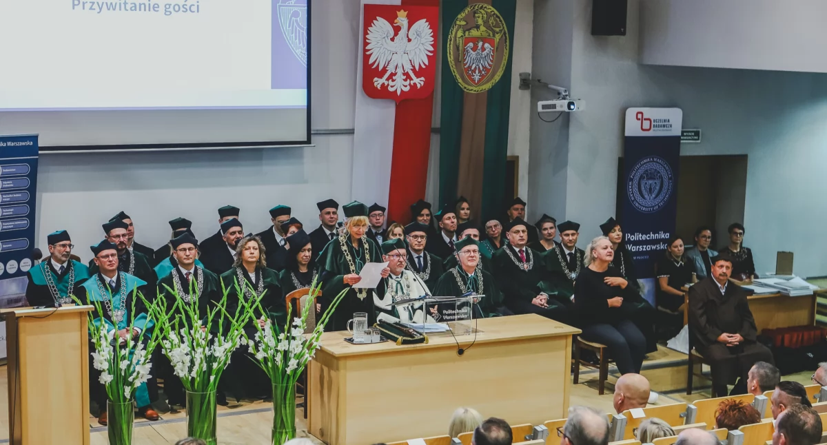 Wykładowcy i studenci PW Filii w Płocku po raz 58. rozpoczęli rok akademicki