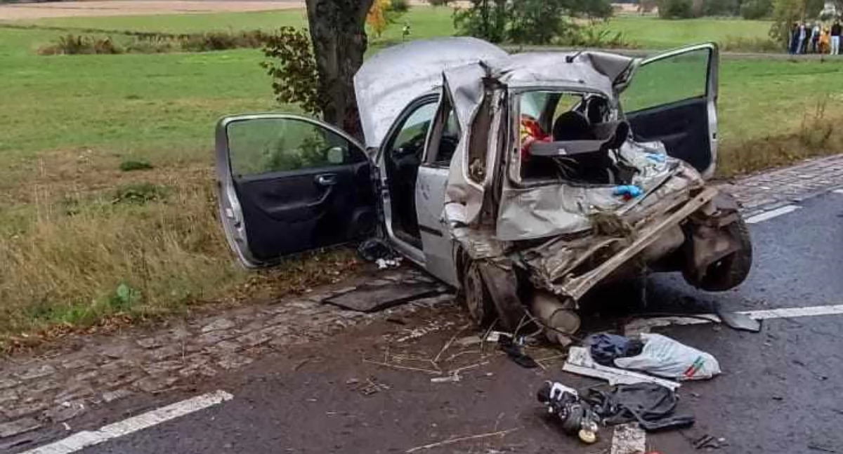 Wypadek w Kozłowie