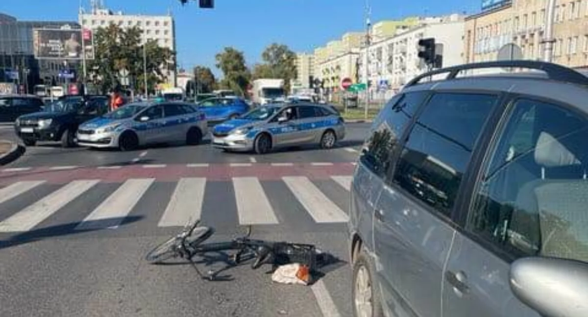 Wypadek w Al. Jachowicza w Płocku
