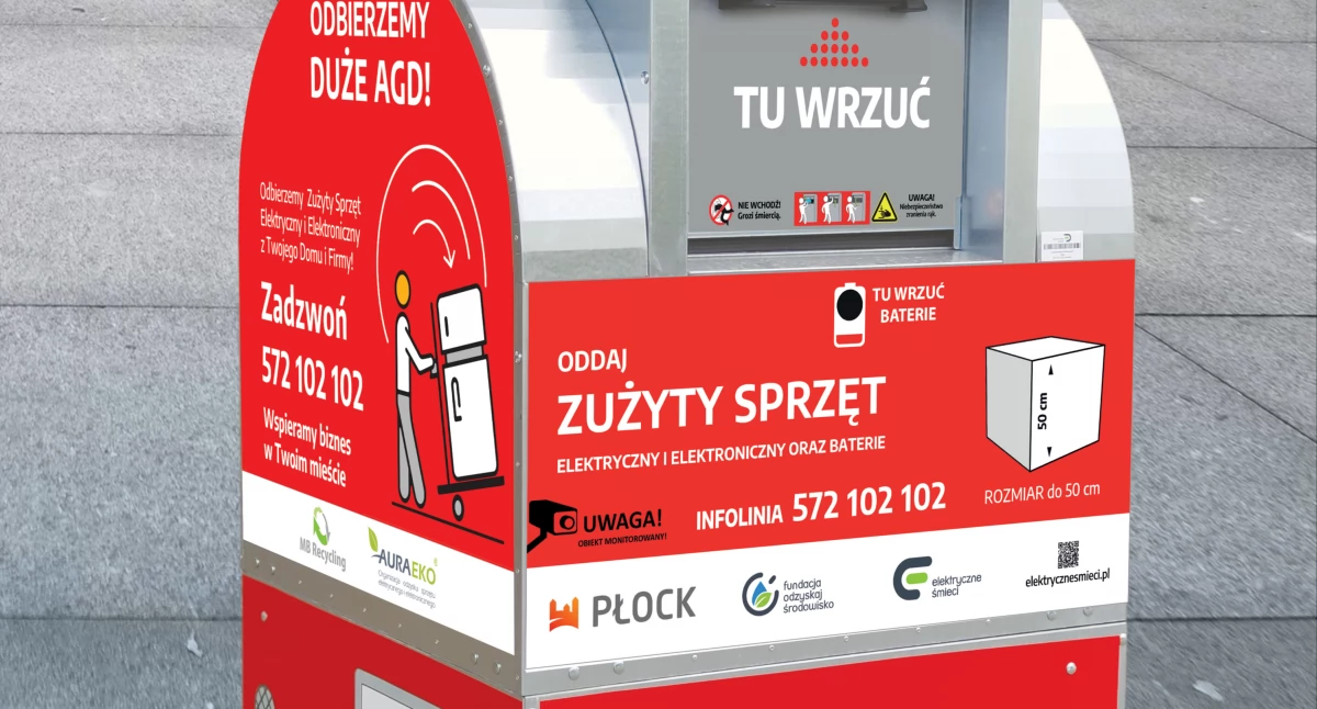zbiórka zużytego sprzętu 