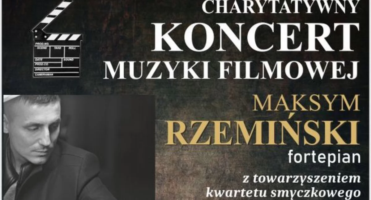 Plakat - Charytatywny Koncert Muzyki Filmowej