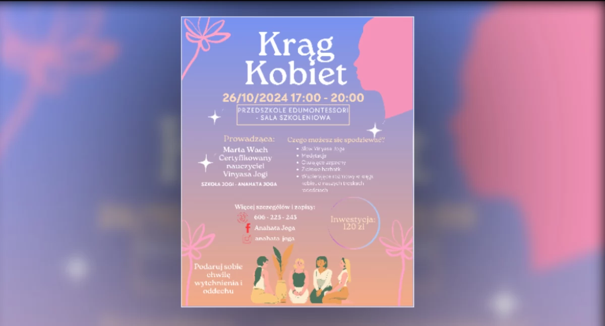 Kobiecy Krąg w Anahata Joga