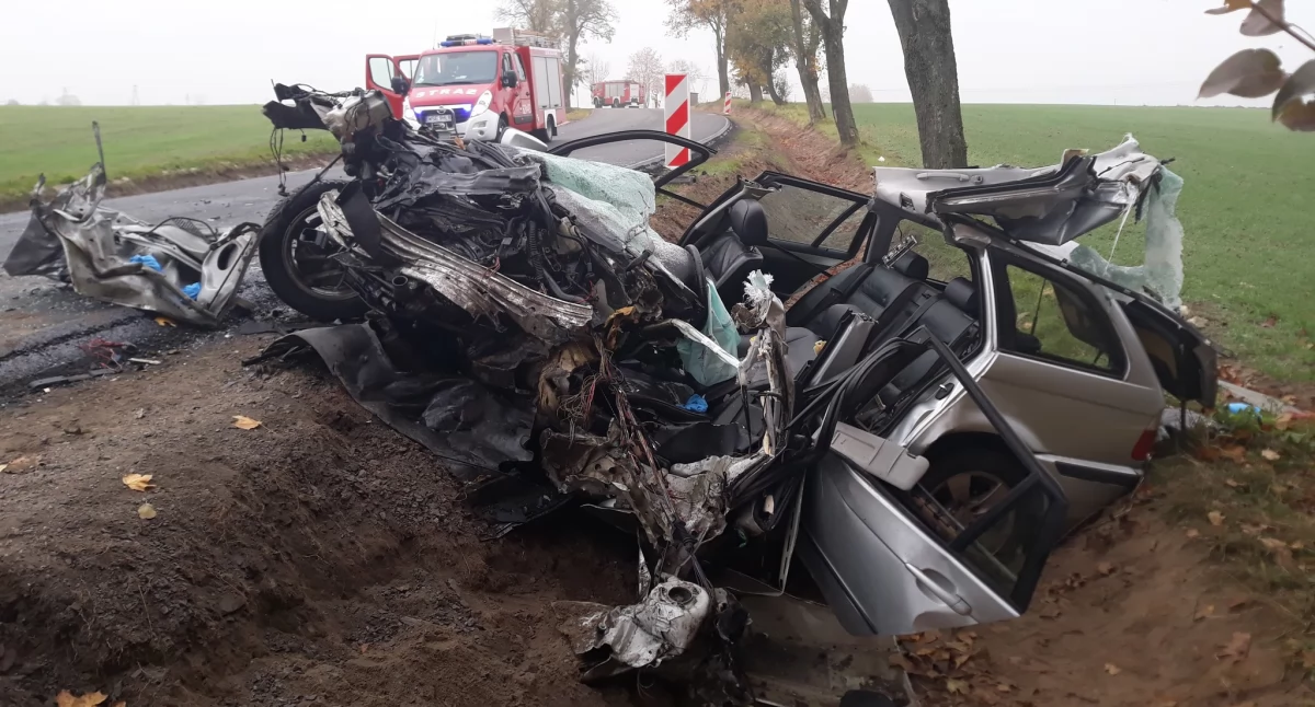 Wypadek w miejscowości Bledzewo