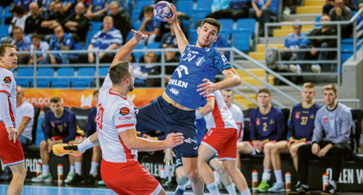 Piłka ręczna, Gergo Fazekas ORLEN Wisła Płock - zdjęcie, fotografia