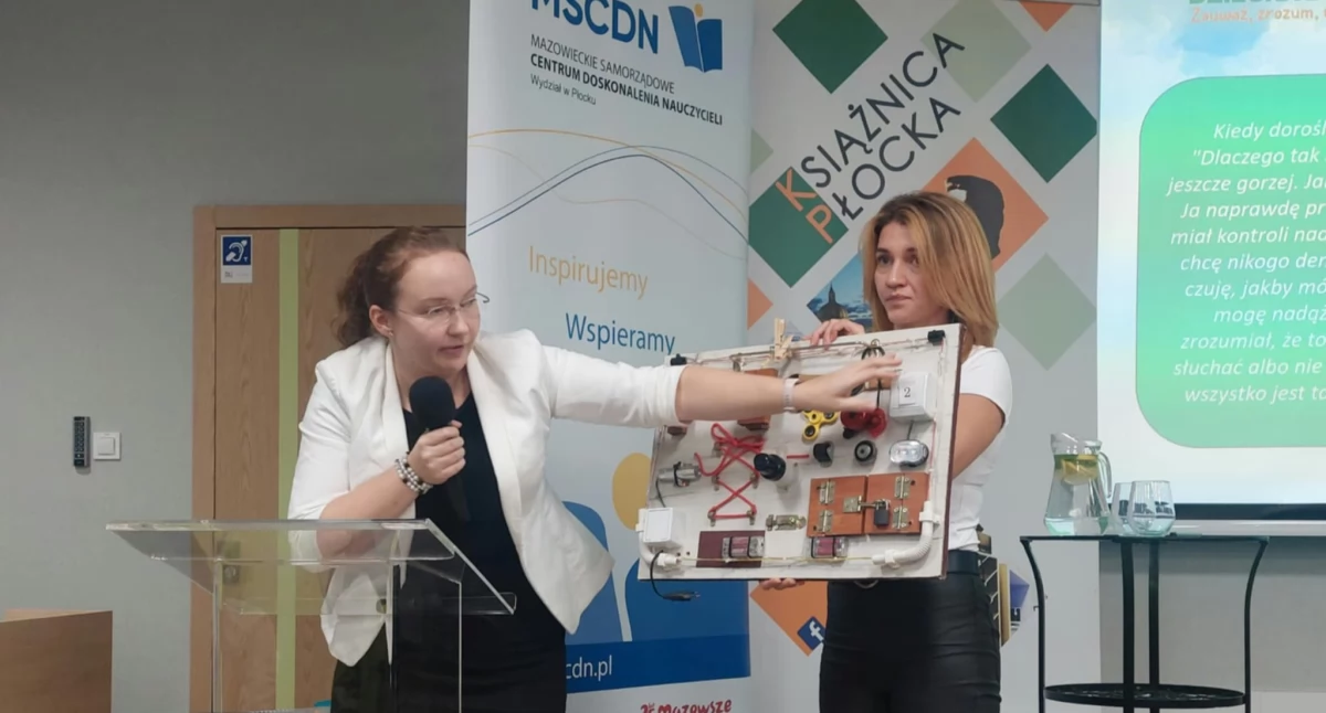 Maria Narkowska przekonywała do stosowaniu integracji sensorycznej w terapii dzieci z ADHD