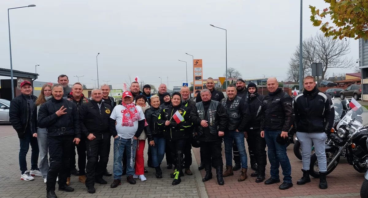 Uczestnicy Motocyklowego Święta Niepodległości w Gostyninie