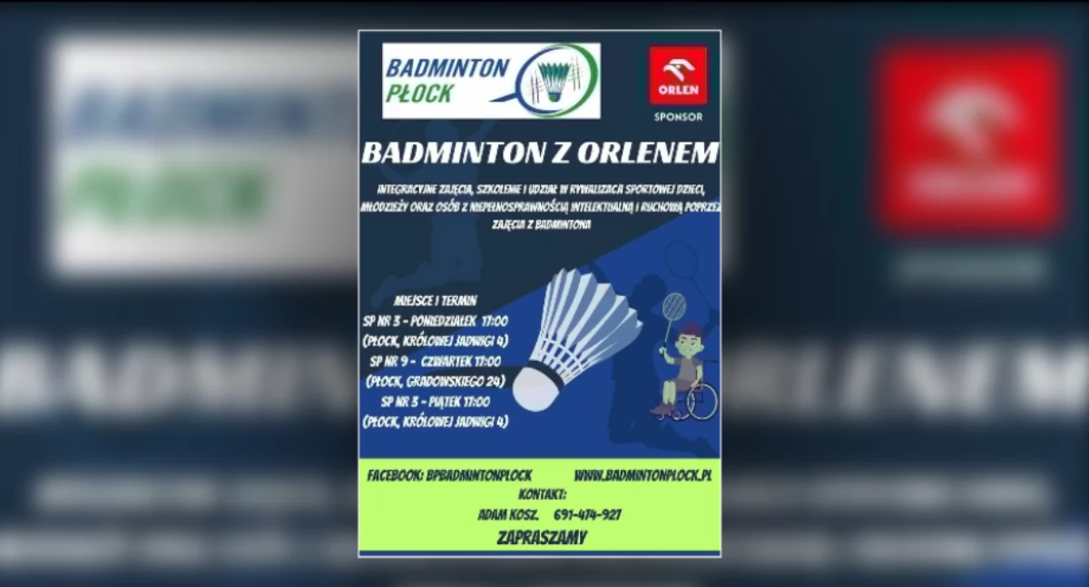 Badminton z ORLENEM