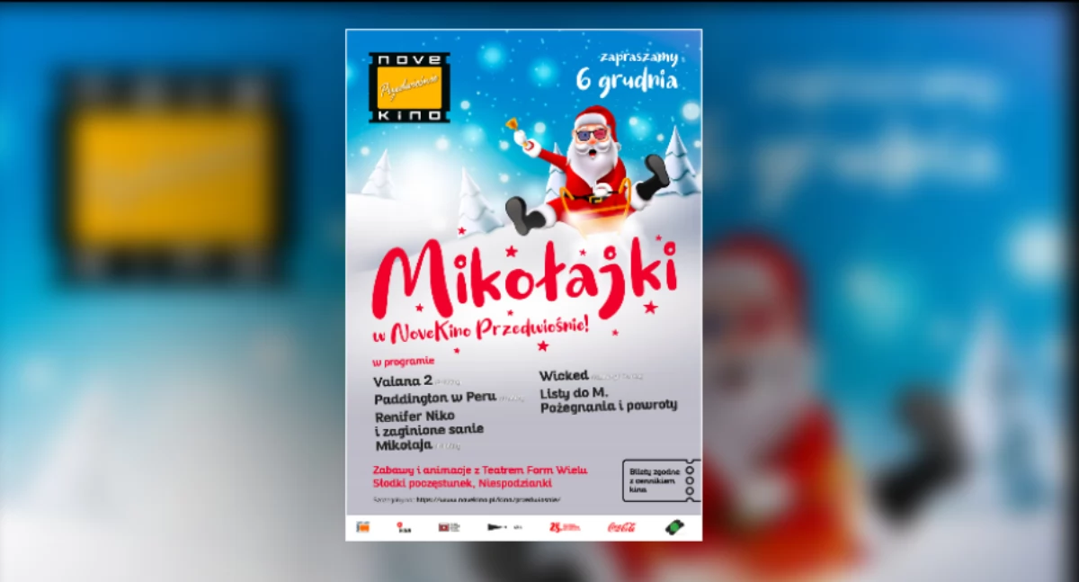 Mikołajki w NoveKino Przedwiośnie