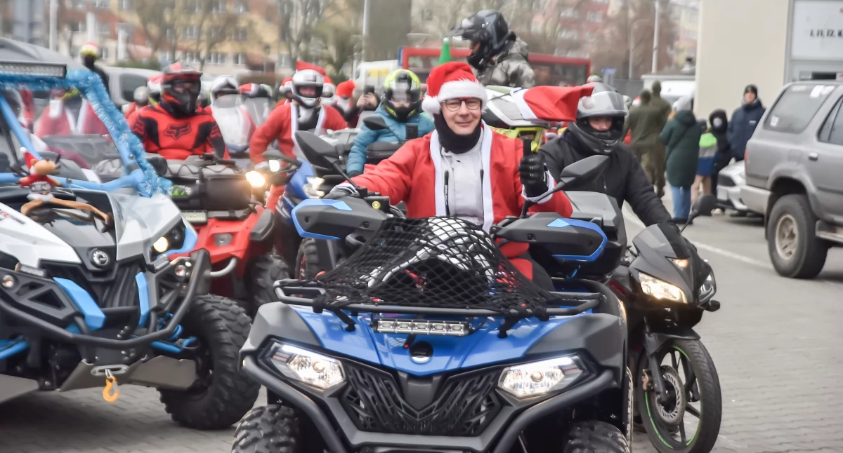 O tym się mówi, Mikołaje motocyklach Płocku [ZDJĘCIA] - zdjęcie, fotografia