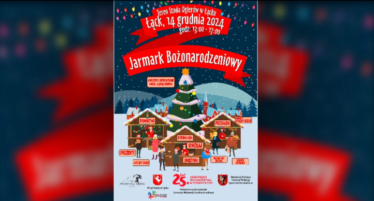 Warto wiedzieć, „Jarmark Bożonarodzeniowy” podpłockiej gminie Poczuj magię świąt Łącku! - zdjęcie, fotografia