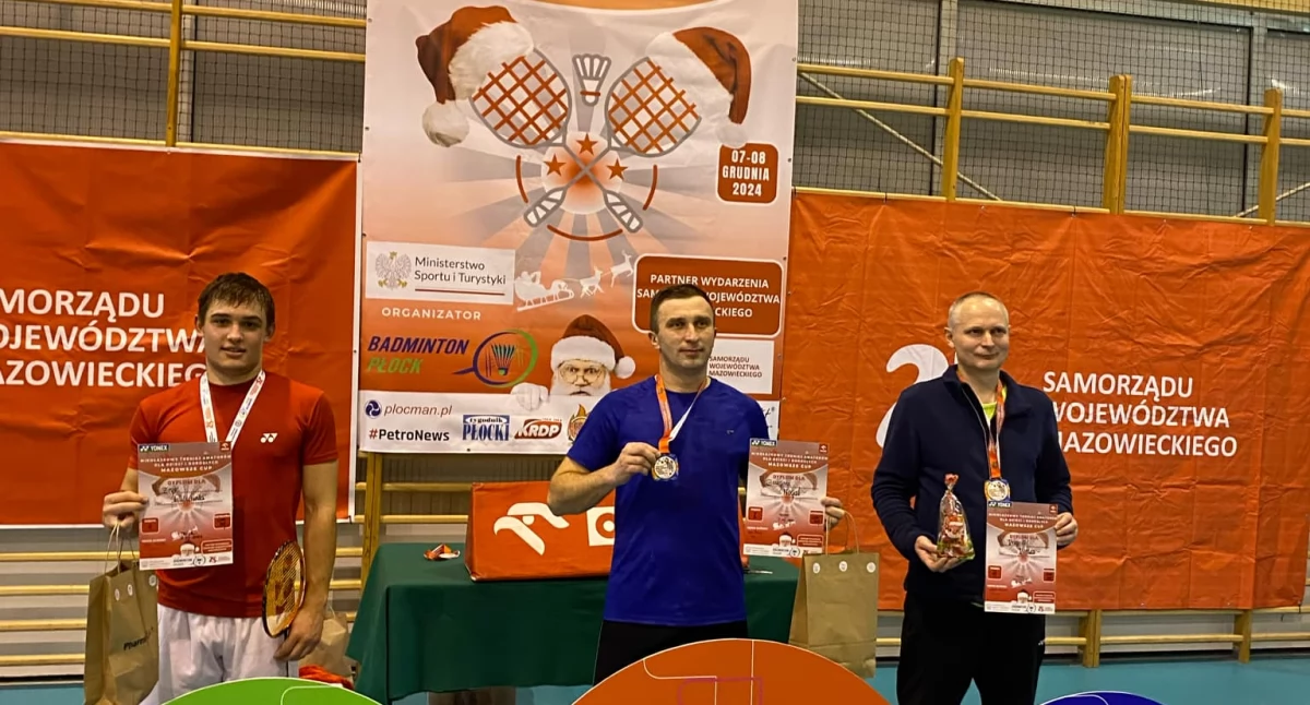 Badminton, „Badminton Orlenem” Turniej Mikolajowy amatorów - zdjęcie, fotografia