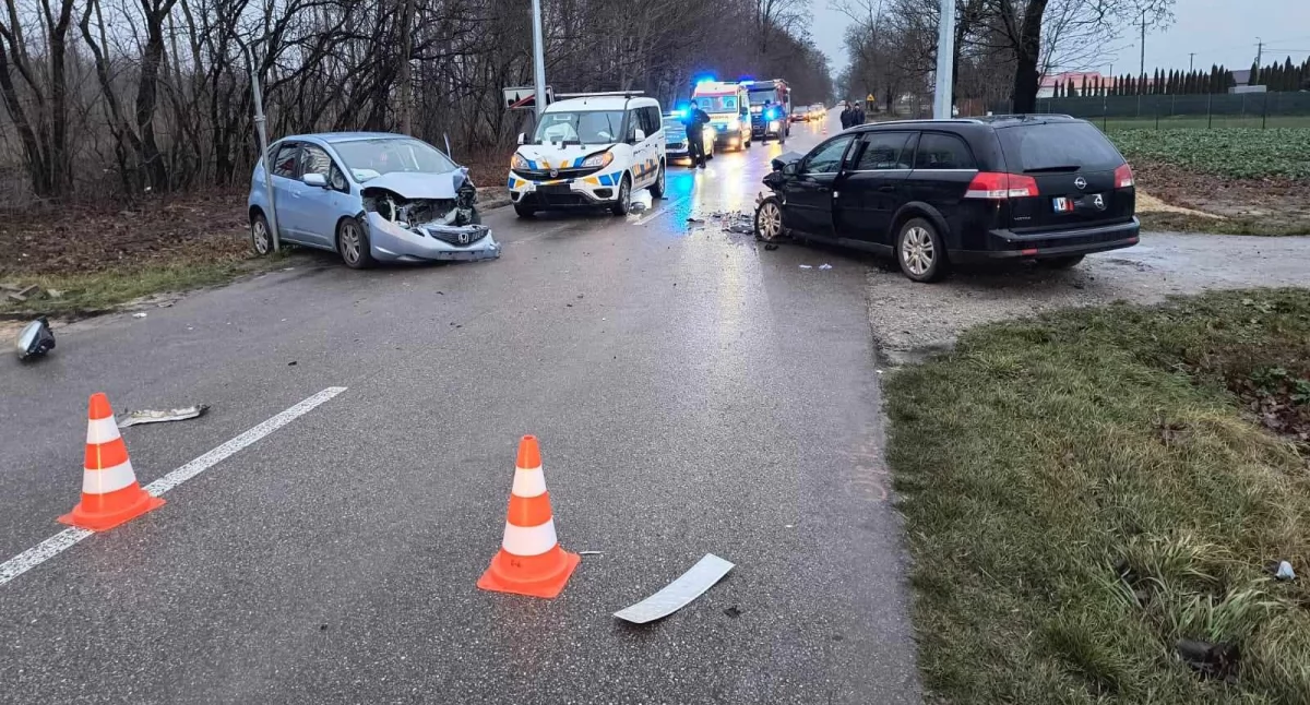 Wypadek w Radzanowie