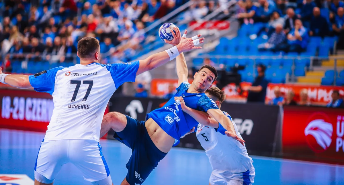 Piłka ręczna, Górnik Zabrze rozgromiony Orlen Wisła Płock liderem ORLEN Superligi - zdjęcie, fotografia
