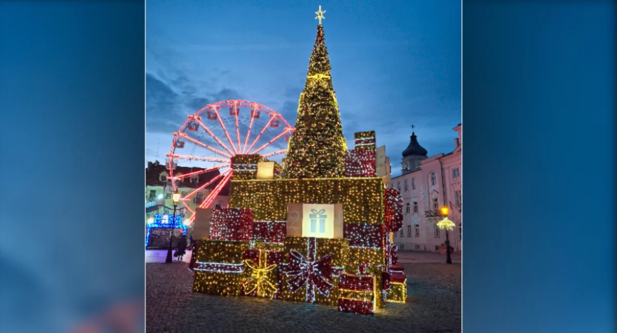 iluminacja w Płocku