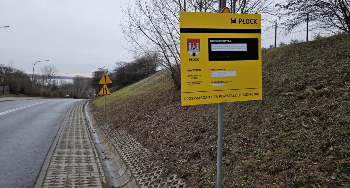 ul. Kazimierza Wielkiego w Płocku - kiedy otwarcie ulicy?