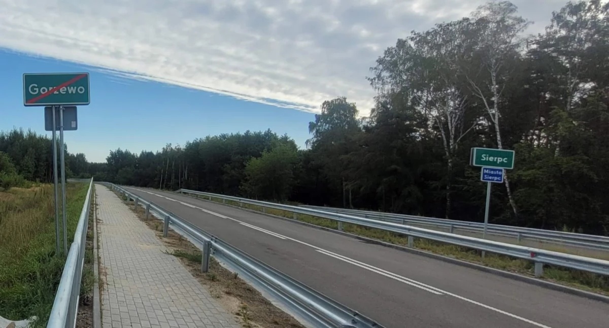 Prawie trzykilometrowy odcinek obwodnicy Sierpca, to kluczowa i największa inwestycja drogowa zrealizowana w tym rejonie. Jej koszt to kwota ponad 91 milionów zł