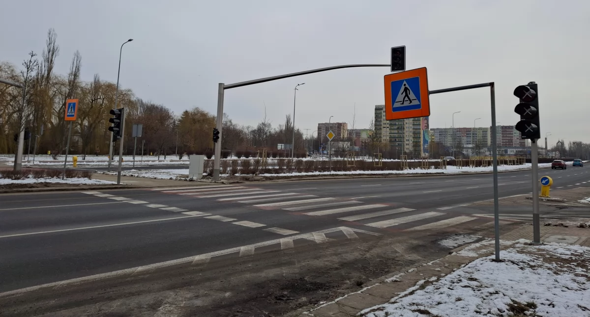 Nowa sygnalizacja świetlna na al. Piłsudskiego 