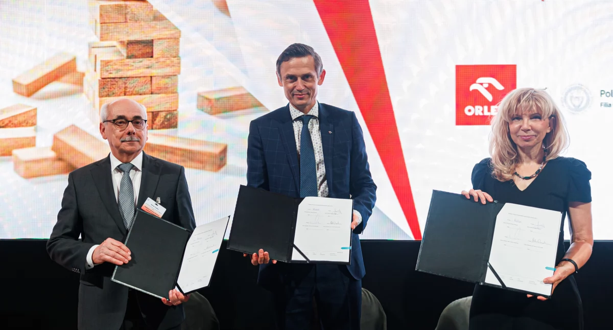 Orlen, Sojusz biznesu nauką ORLEN podpisał porozumienie Politechniką Akademią - zdjęcie, fotografia