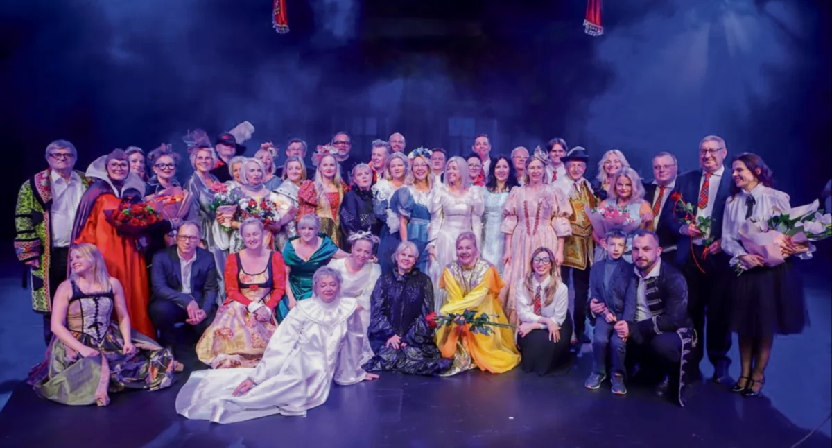 Dzieje się w Płocku, Szopka noworoczna lutego deskach Teatru Dramatycznego Płocku Jedyne przedstawienie spektaklu „Zabawki” - zdjęcie, fotografia