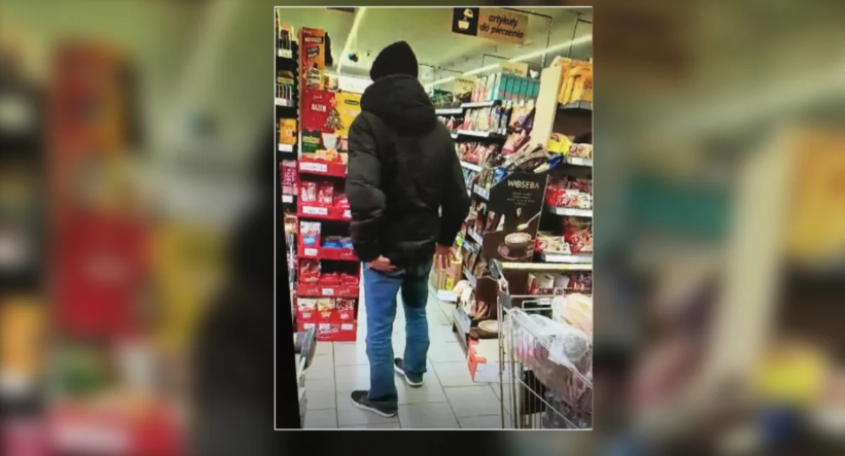 Złodziej złapany na gorącym uczynku groził pracownicy sklepu