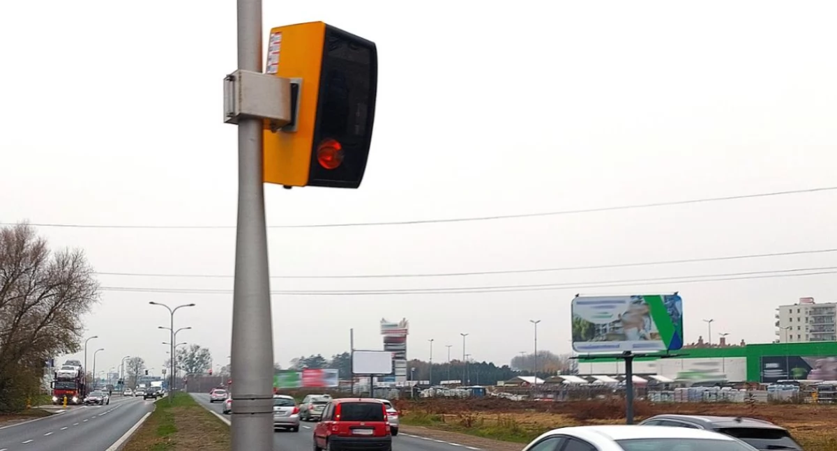 Blisko Płocka stawiają nowe fotoradary