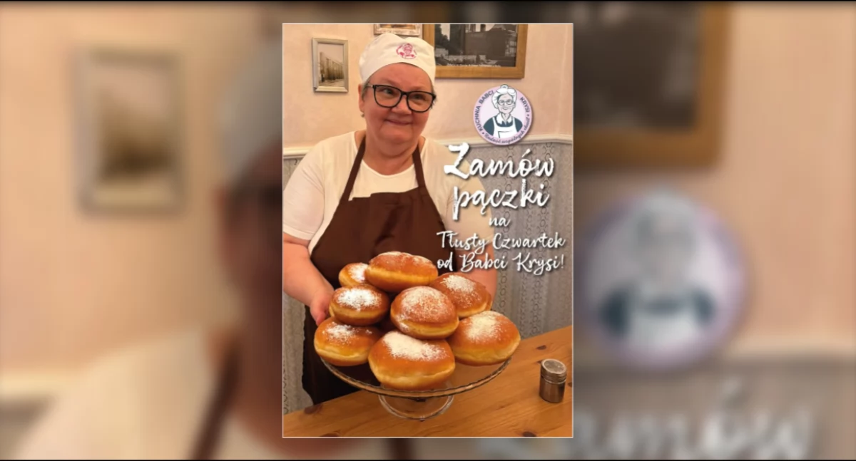 Tradycyjnie, ręcznie wyrabiane, pełne smaku - takie są pączki od babci Krysi 