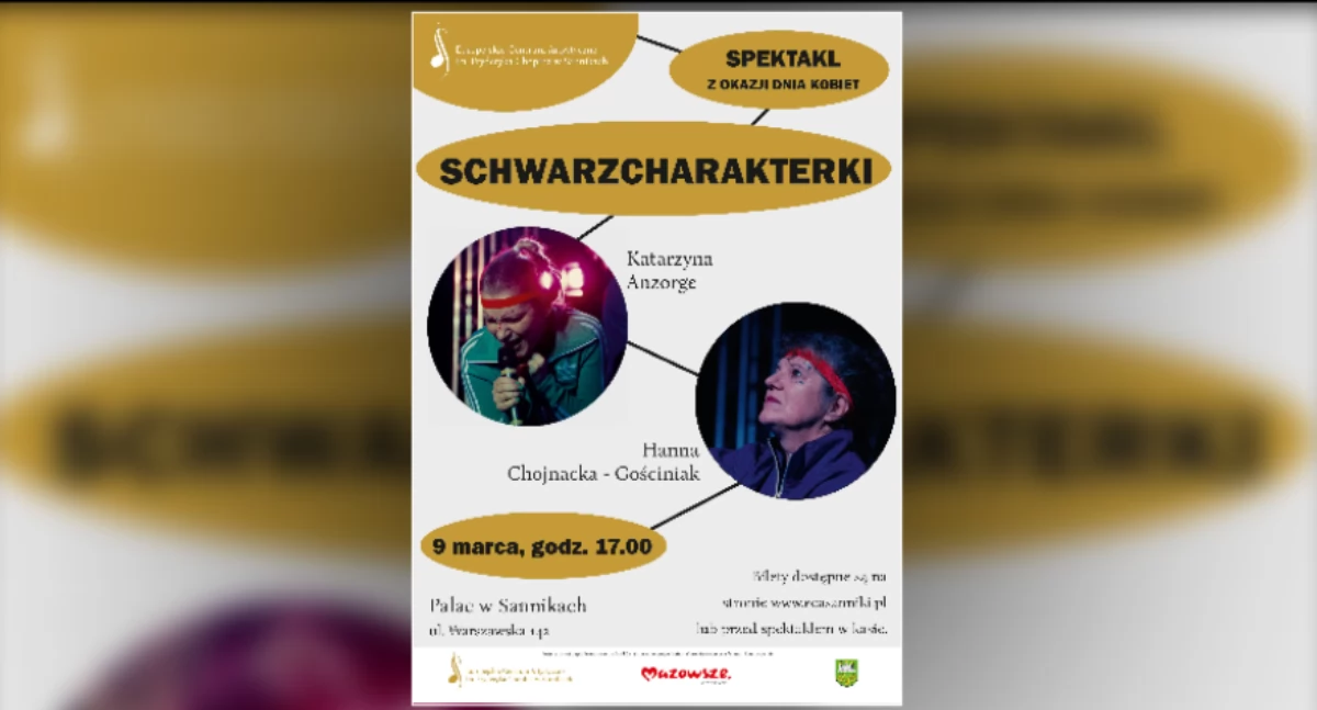 spektakl Schwarzcharakterki w ECA Sanniki