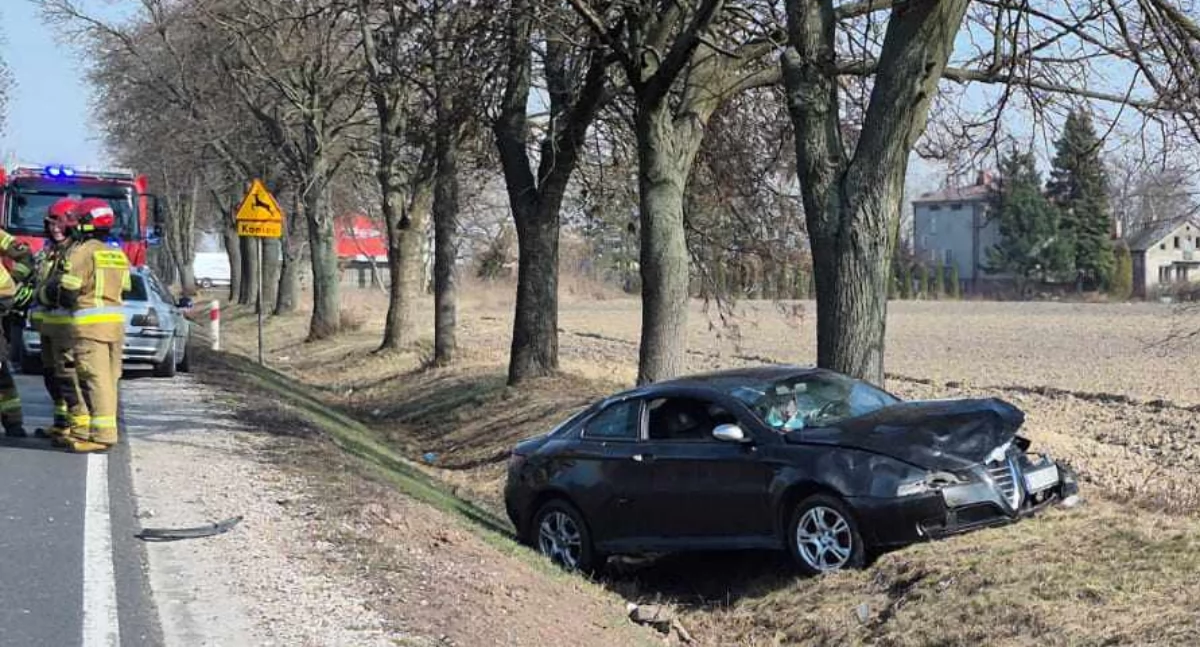 Wypadek w Świeczynku
