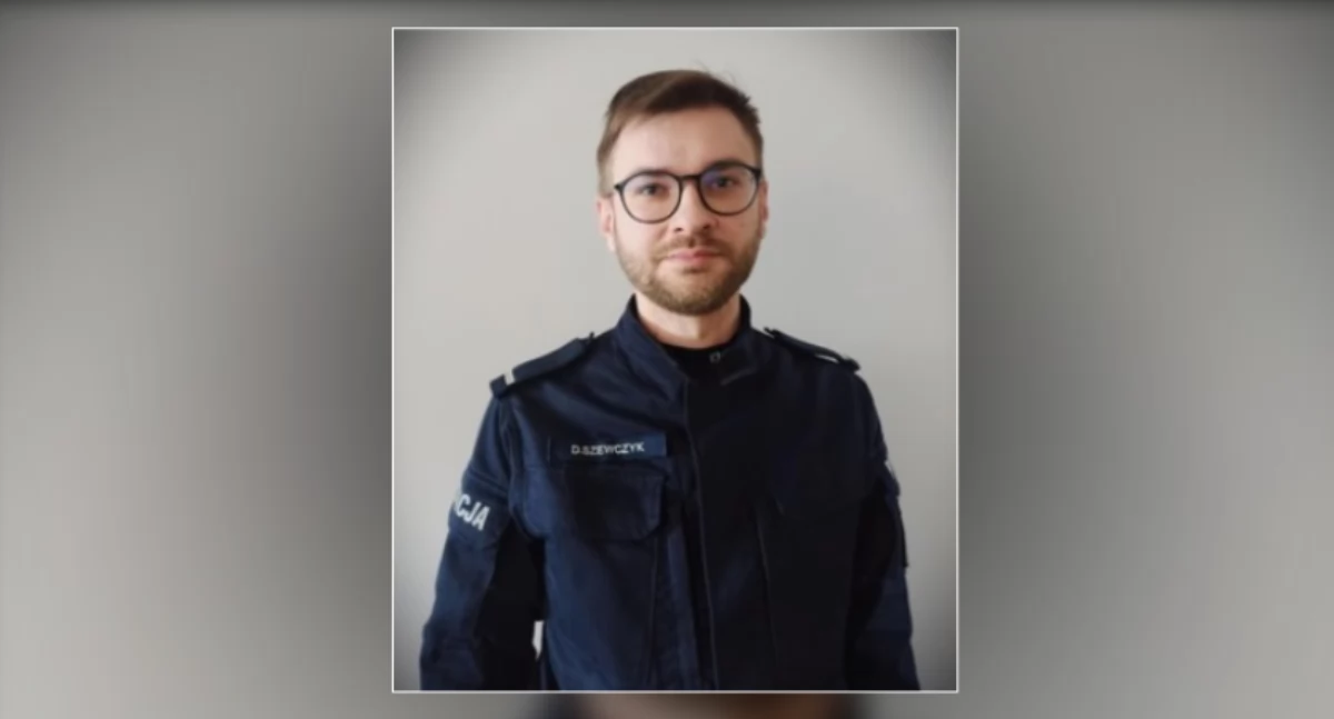 St. post. Dominik Szewczyk uratował mężczyznę w kryzysie emocjonalnym 