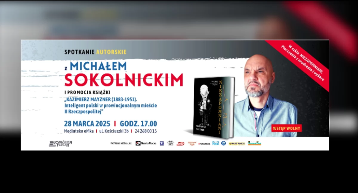 spotkanie autorskie z Michałem Sokolnickim