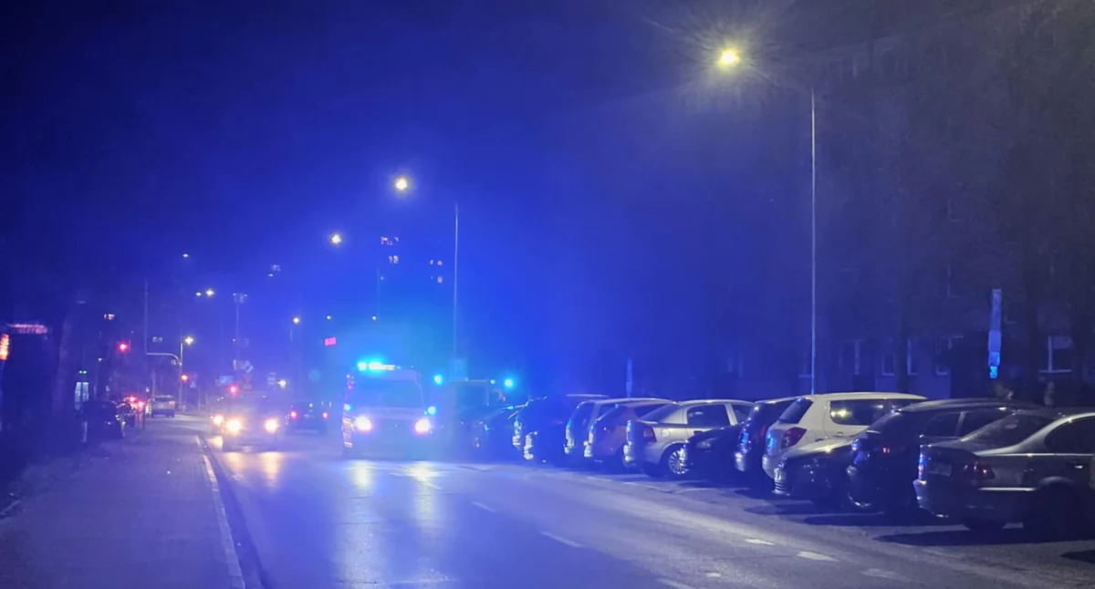 Zablokowano ul. Rembielińskiego.
