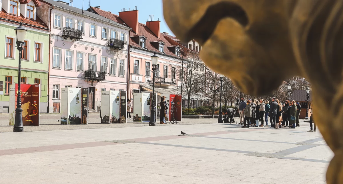 Mazowsze dla Korony, wystawa na Starym Rynku w Płocku