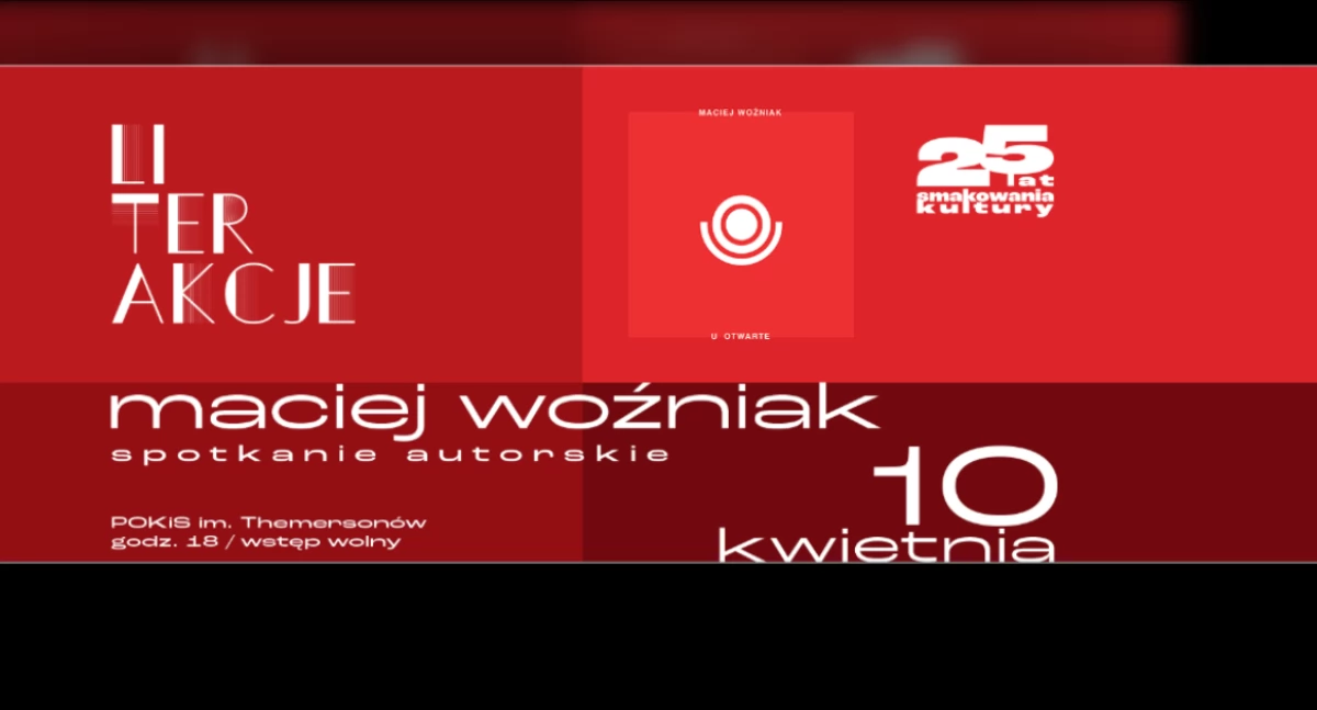 LiterAkcje z Maciejem Woźniakiem