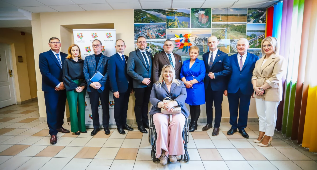 Wiceminister Rodziny, Pracy i Polityki Społecznej Małgorzata Baranowska w Płocku