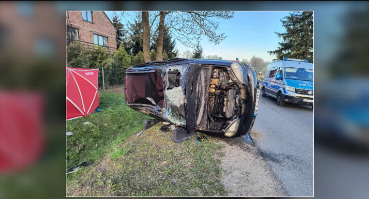 Tragiczny wypadek w m. Dobra
