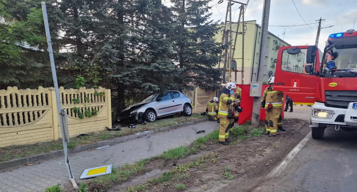 Kierowca stracił panowanie nad pojazdem
