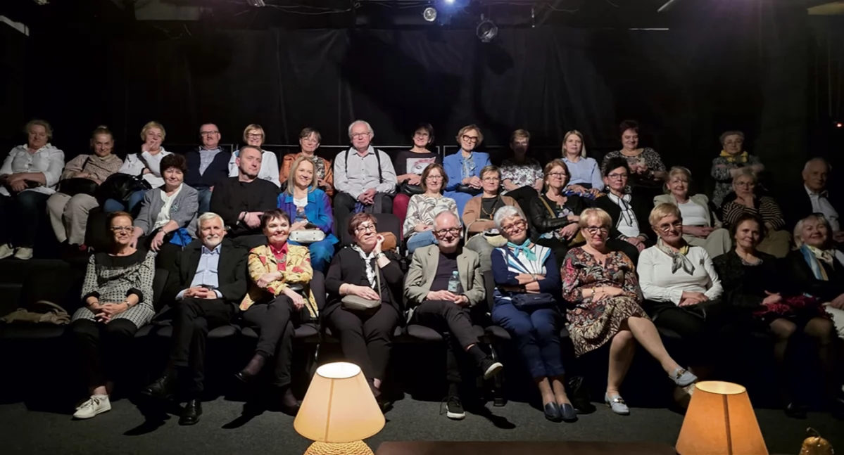 Teatr, Płockie Towarzystwo Przyjaciół Teatru Melpomeną Górnym Śląsku Było gryfnie - zdjęcie, fotografia